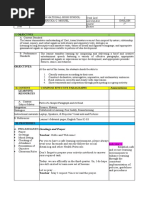 Parts of A Simple Paragraph and Its Kind COT 2 DLP