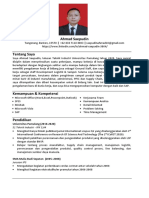 Template CV AHMAD SAEPUDIN (Indonesia)