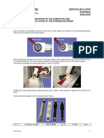 Insertion of The Damper Pin and Installation of Tub Suspension Spring