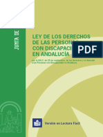 Ley Discapacidad Andalucia