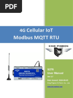 4G Cellular IoT Modbus MQTT RTU