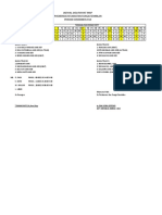 Jadwal Rawat Inap 2020 AGUSTUS