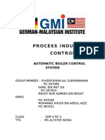 PROCESS INDUSTRIAL CONTROL AUTOMATIC BOILER