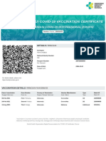 International (Eu) Covid-19 Vaccination Certificate: Sertifikat Vaksinasi Covid-19 Internasional (Eropa)