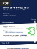 When eBPF Meets TLS!: A Security Focused Introduction To eBPF