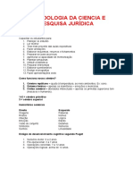 METODOLOGIA (1º Ano)