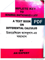 A Complete Key To Differential CalculasMohammad, Bhattacharjee and