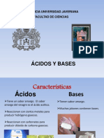 Semana 12 Ácidos y Bases