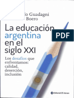 Guadagni - Educ Arg Sxxi Conc