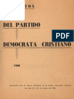 Estatutos Del Partido Democrata Cristiano