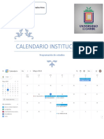 Marcos Paulino-Calendario Institucional.