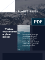 Unit 9 - Planet Issues - Presentation