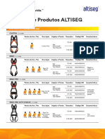 Catálogo Produtos Cintos Segurança