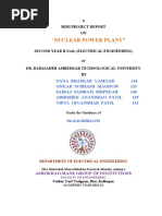 Nuclear Power Plant": A Mini Project Report ON