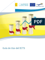 Guía de uso de los ECTS