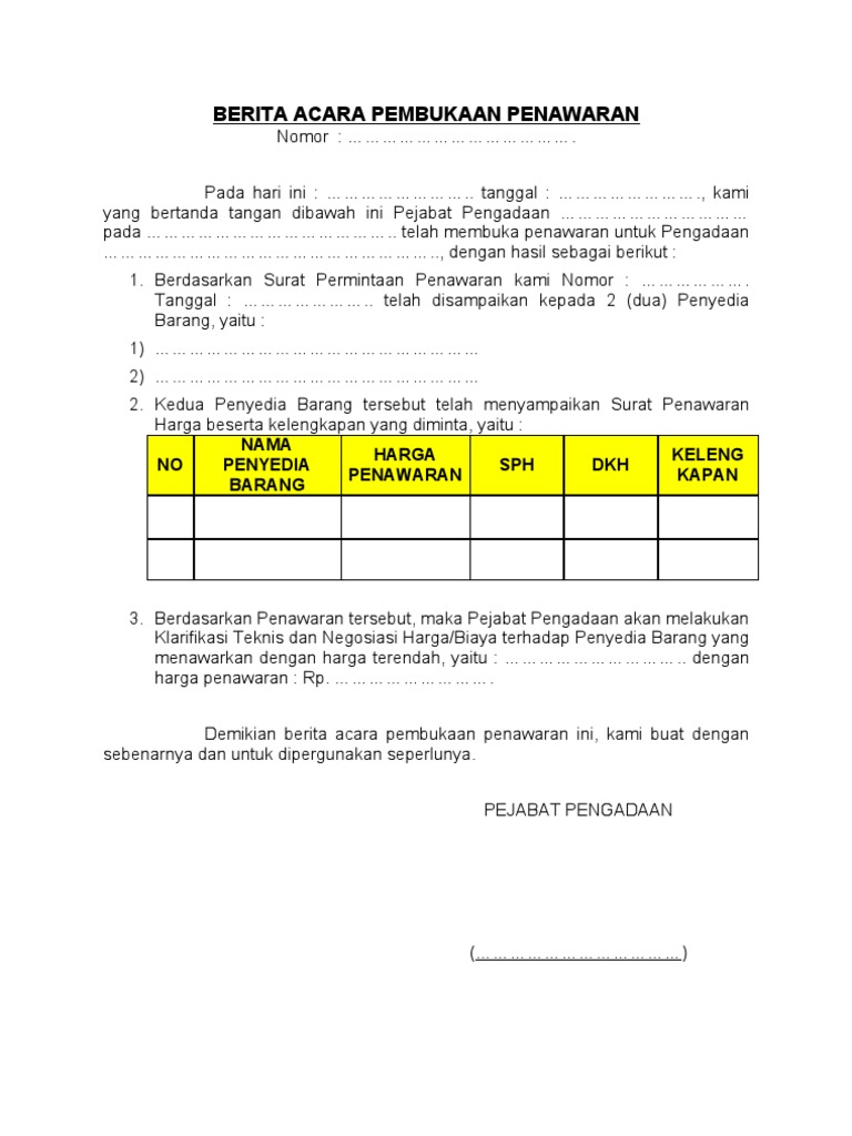 Contoh Surat Penawaran Pengadaan Barang Lpse - 3 Contoh Surat Penawaran Kerjasama Barang Elektronik yang ... : Penawaran pekerjaan penawaran pekerjaan lanjutan pembangunan drainase.