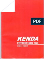 Kenda Bike Tire Experience Book 2020