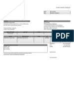 Purchase Order Report