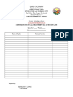 SSAT TLP Distribution & Retrieval Form