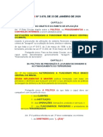 Normas BC para prevenção de lavagem de dinheiro e financiamento do terrorismo