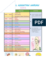 Alya's Schedule