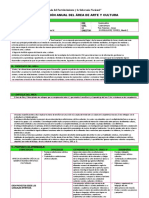 Planificación Anual Del Área de Arte y Cultura - 3° Grado