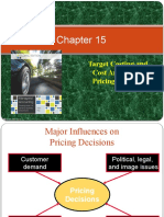 Target Costing and Cost Analysis For Pricing Decisions: Mcgraw-Hill/Irwin