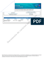 Boletas calificaciones modalidad modular