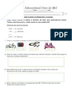 Avaliação de Matemática - II Unidade