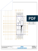 Plan de Coffrage Plancher Haut Sous Sol-Papier A3