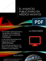 El Anuncio Publicitario en Medios Masivos