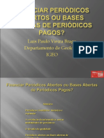 Histórico e evolução dos periódicos científicos