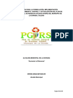 Documento PGIRS Actualizado2015 LA DORADA