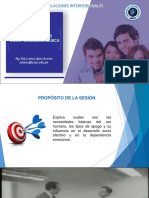 09 Relaciones Interpersonales Como Necesidad Basica - Teoria Del Apego