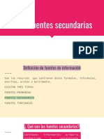 2.2.2 Fuentes Secundarias