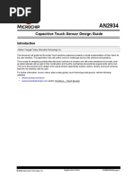 Capacitive Touch Sensor Design Guide: 2020 Microchip Technology Inc. DS00002934B-page 1