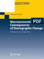 (Lecture Notes in Economics and Mathematical Systems) Sebastian Rausch - Macroeconomic Consequences of Demographic Change - Modeling Issues and Applications-Springer (2009)
