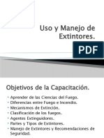 Uso y Manejo de Extintores