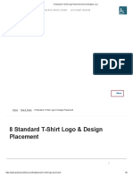 8 Standard T-Shirt Logo Placement - Zoe's Boutique, LLC