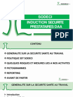 INDUCTION SECURITE PRESTATAIRES DAA - 2022 - Prestataires