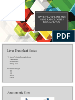 Liver Transplant and What Radiologists Should Know