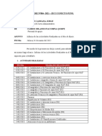 Informe de Actividad Febrero Conecto