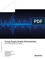 Energy Supply Quality Characteristics - PQ Solutions From Janitza