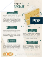 Tips 1 Pastel Esponjoso