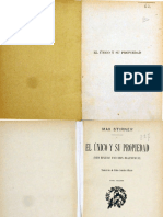 Stirner, Max - El Único y Su Propiedad (Vol. I) [Escaneado]