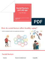 Social factors in aging