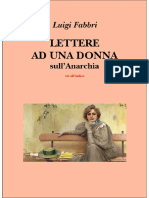 Fabbri, Luigi - Lettere Ad Una Donna Sull'Anarchia