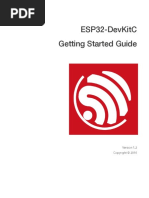 Esp32-Devkitc Getting Started Guide