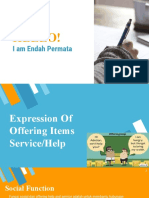 Expression of Offering ServiceHelp - ENDAH PERMATA