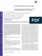 Amiodarone in Ventricular Arrhythmias - Still A Valuable Resource?